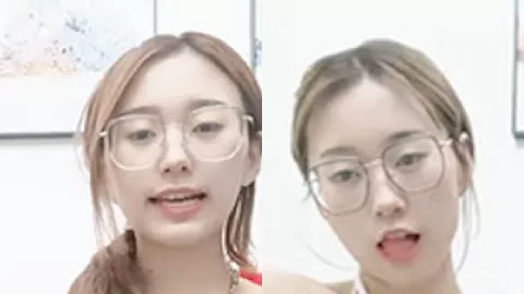 双胞胎眼镜娘